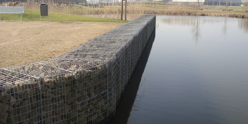 gabion jezioro